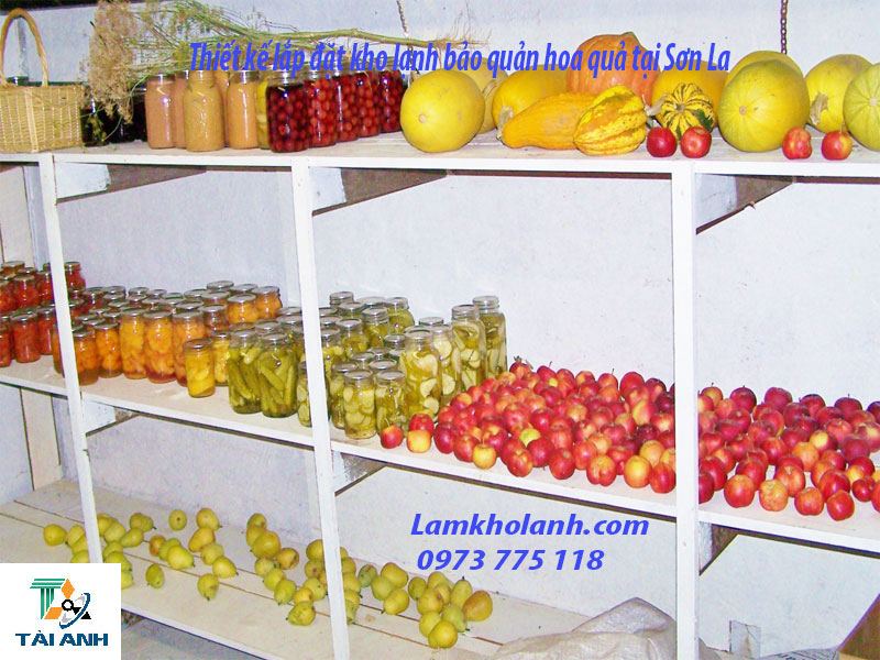 Lắp đặt kho lạnh bảo quản trái cây tại Sơn La
