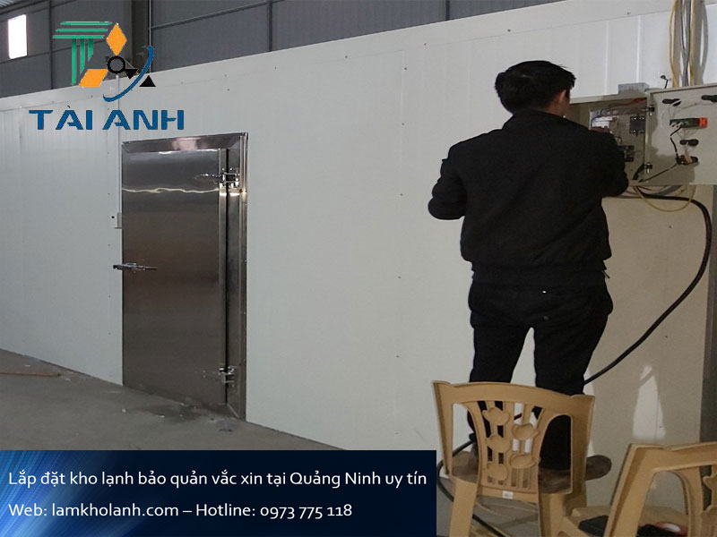 Thiết kế lắp đặt kho lạnh bảo quản vắc xin uy tín tại Quảng Ninh