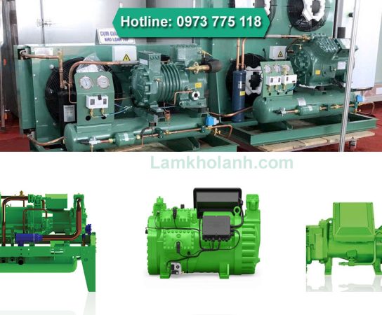 Chuyên cung cấp và Lắp đặt Cụm máy nén Bitzer Chính hãng