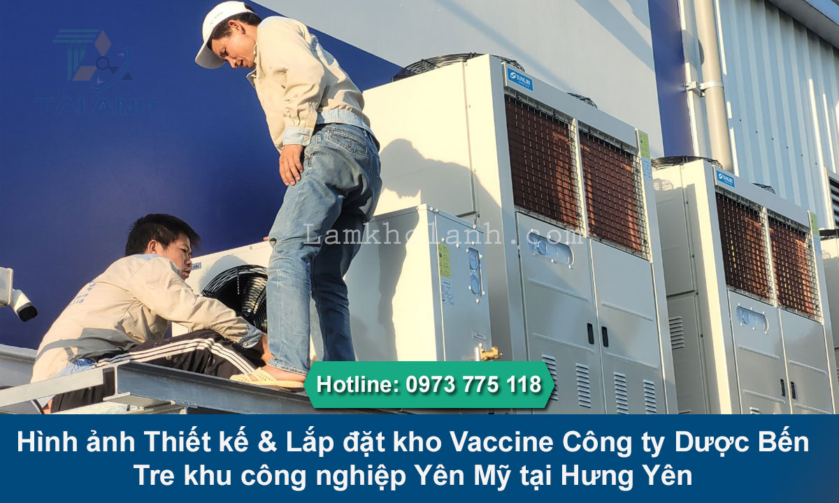 Kho lạnh công nghiệp tại Hưng yên