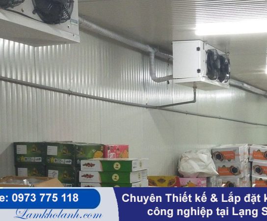 Chuyên thiết kế & Lắp đặt kho lạnh công nghiệp tại Lạng Sơn