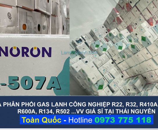 Tổng kho Phân phối Gas lạnh công nghiệp Giá Sỉ tại Thái Nguyên