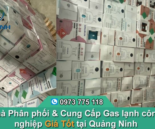 Nhà Phân phối & Cung Cấp Gas lạnh công nghiệp tại Quảng Ninh