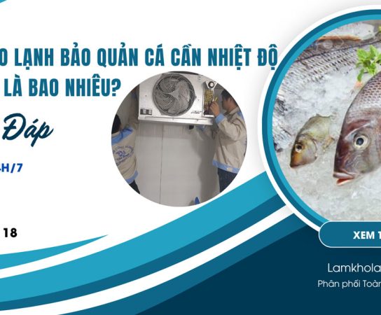 Lắp đặt kho lạnh bảo quản cá cần nhiệt độ tiêu chuẩn là bao nhiêu
