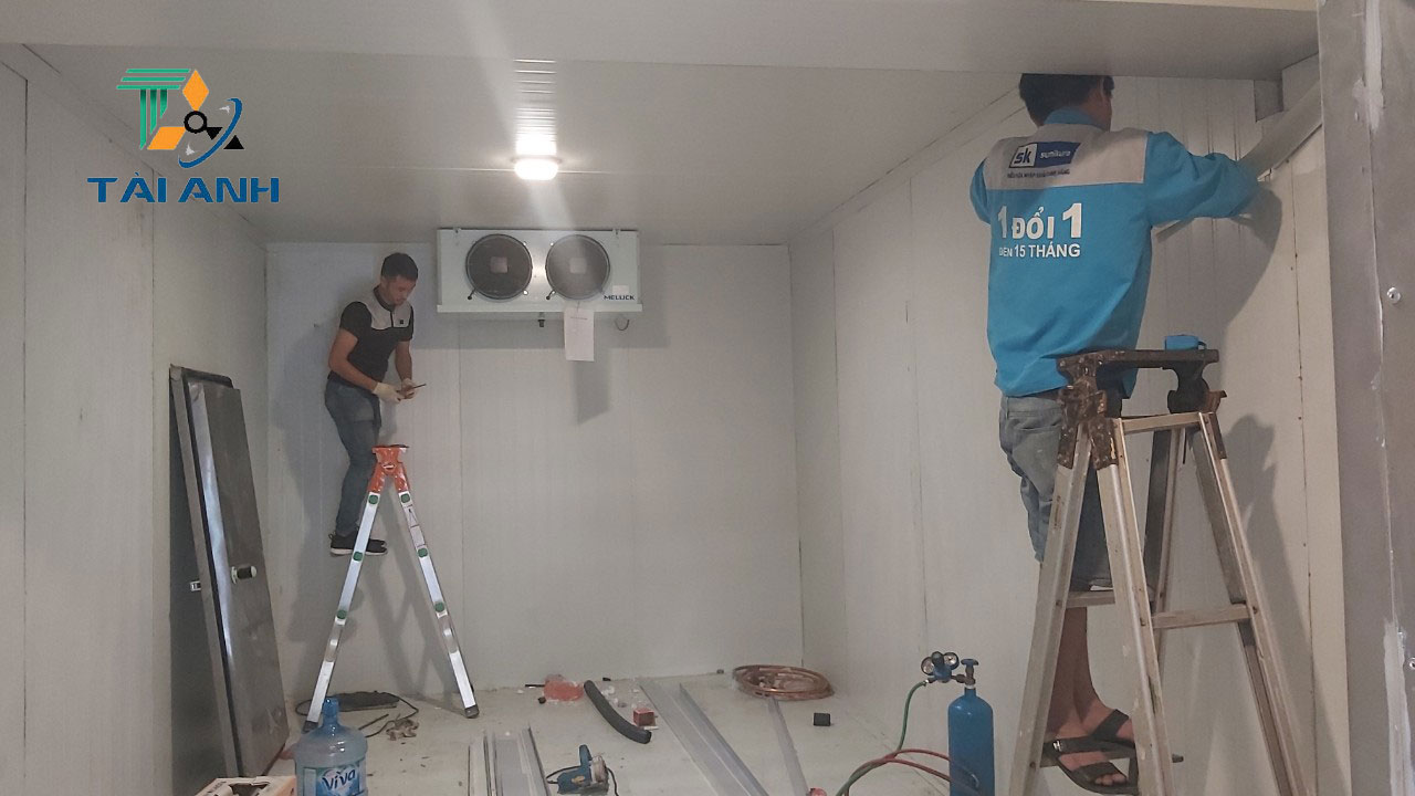 Lắp đặt kho lạnh bảo quản trái cây Uy Tín
