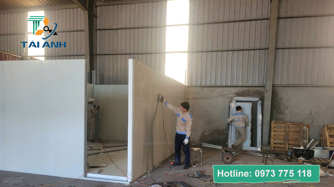 Chuyên cung cấp thiết bị và lắp đặt kho lạnh để cá tại Điện Biên