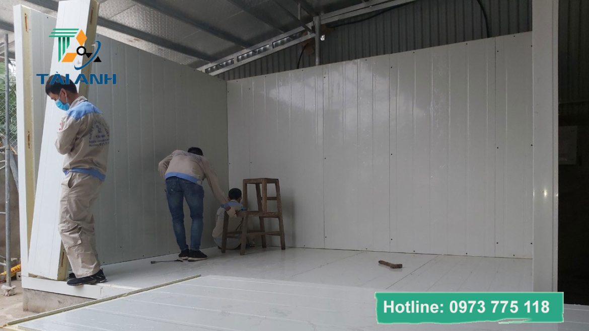 Cung cấp thiết bị và Lắp đặt kho lạnh để bảo quản cá tại Lai Châu