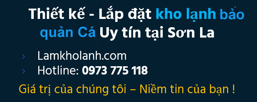 Chuyên cung cấp thiết bị & lắp đặt kho lạnh bảo quản cá tại Sơn La