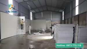 Thi công và lắp đặt kho lạnh bảo quản nông sản tại Điện Biên