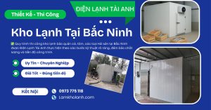 Lắp đặt kho lạnh bảo quản cá tại Bắc Ninh
