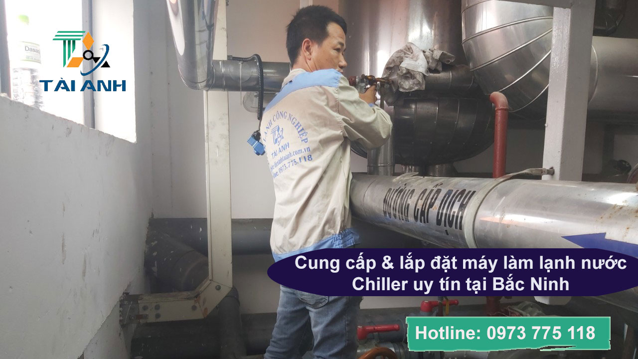 Thi công đường ống & thiết bị trong hệ thống Chiller