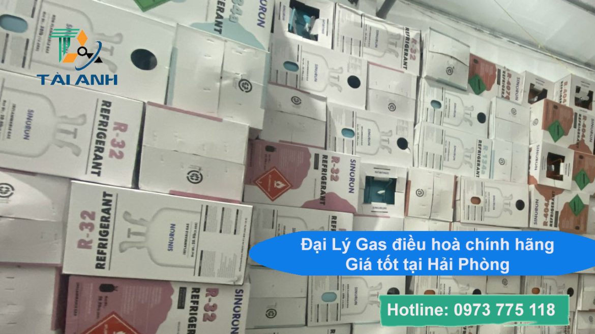 Nhà phân phối Gas điều hoà chính hãng tại Hải Phòng