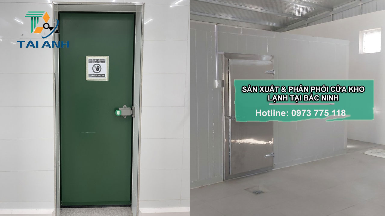 Sản xuất và Phân phối cửa kho lạnh công nghiệp tại Bắc Ninh