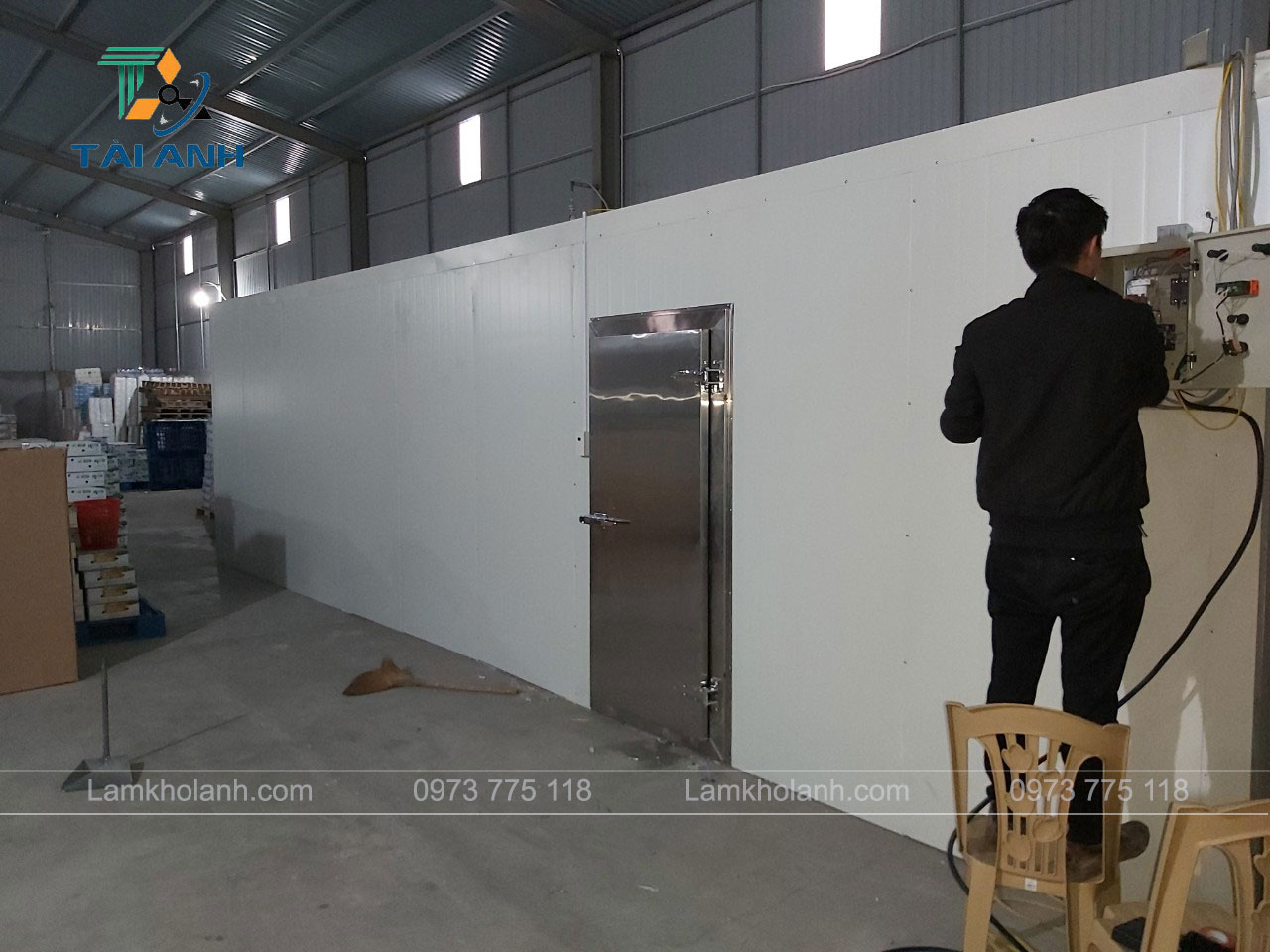 Lắp đặt kho lạnh tại Phố Hiến Hưng Yên Uy Tín