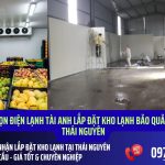 Lắp đặt kho lạnh bảo quản trái cây tại Thái Nguyên