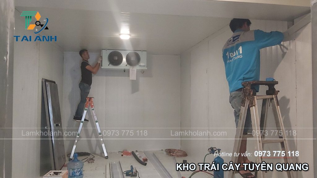 Lắp Kho Lạnh Bảo Quản Trái Cây Tại Tuyên Quang