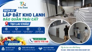Dịch Vụ Lắp Đặt Kho Lạnh Bảo Quản Trái Cây Tại Lai Châu Uy Tín