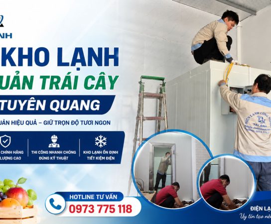 Lắp Kho Lạnh Bảo Quản Trái Cây Tại Tuyên Quang