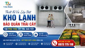 Lắp Đặt Kho Lạnh Bảo Quản Trái Cây Tại Phú Thọ