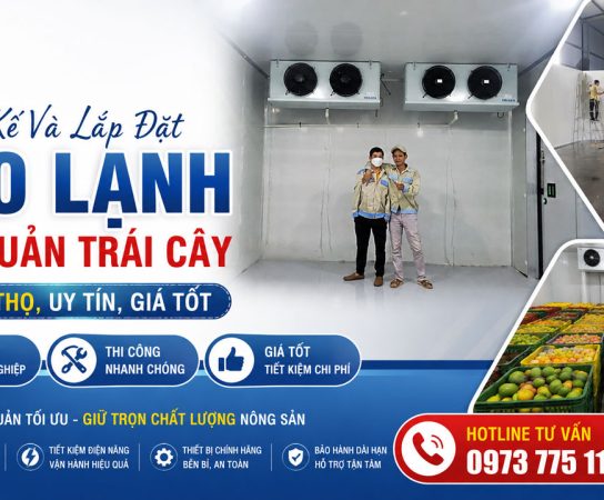 Lắp Đặt Kho Lạnh Bảo Quản Trái Cây Tại Phú Thọ
