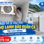 Thiết kế & lắp đặt kho lạnh bảo quản cá tại Cao Bằng