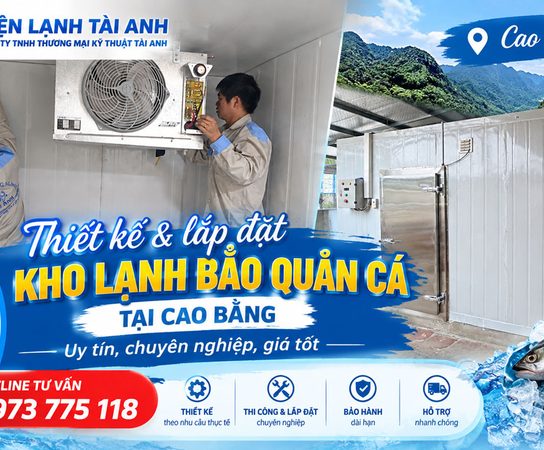 Thiết kế & lắp đặt kho lạnh bảo quản cá tại Cao Bằng