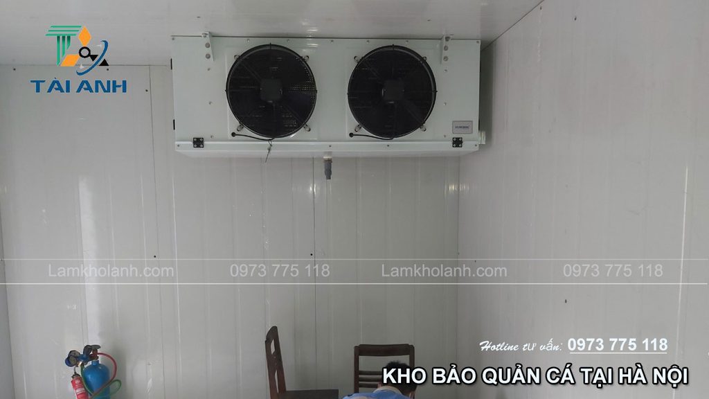 Thiết kế & lắp đặt kho lạnh bảo quản cá tại Hà Nội