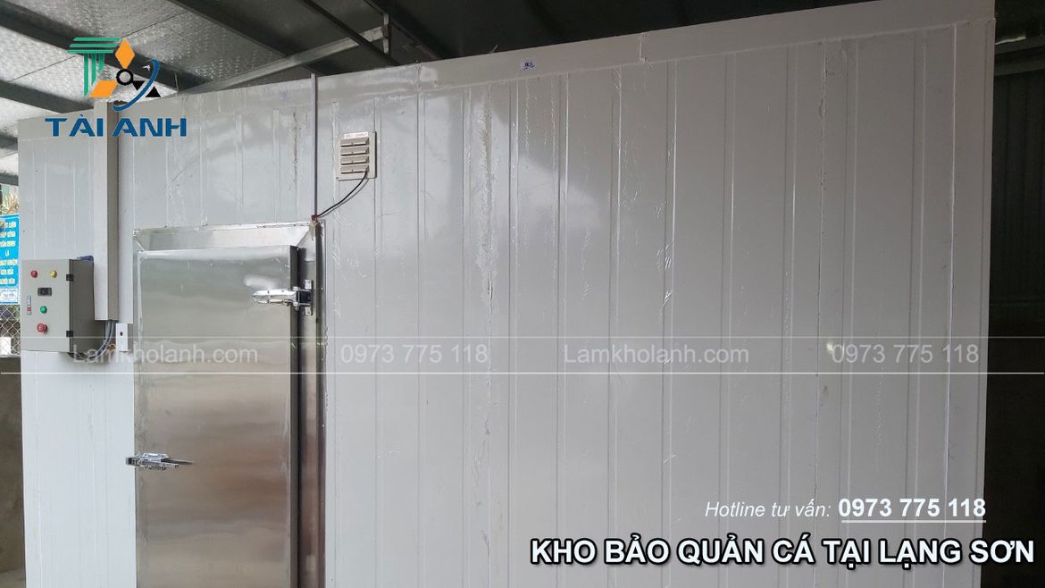 Thi công và lắp đặt kho lạnh bảo quản cá tại Lạng Sơn