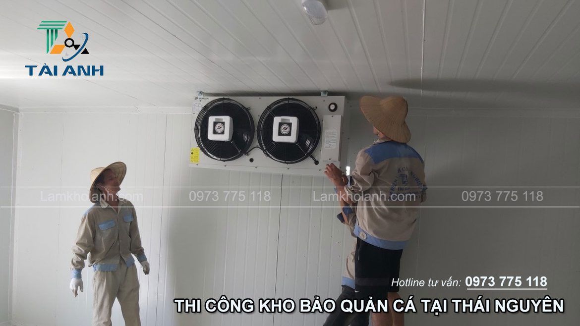 Thiết kế và Thi công kho lạnh bảo quản cá Uy Tín tại Thái Nguyên